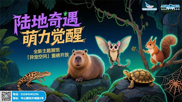 『异宠空间』7月9日重磅开放！水陆双栖+夜场狂欢，暑期遛娃天花板来了！